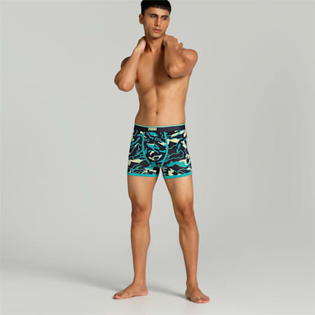 Stretch Camo Men's Trunks Pack of 2 with EVERFRESH Technology, Parisian Night-Parisian Night, small-IND