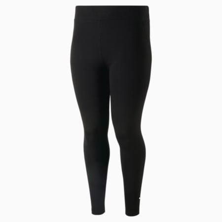 Essentials Logo Leggings Women, PUMA Black-Puma White, small