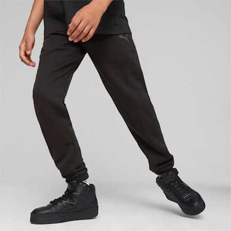 Pantalones de chándal juveniles PUMA MOTION, PUMA Black, small