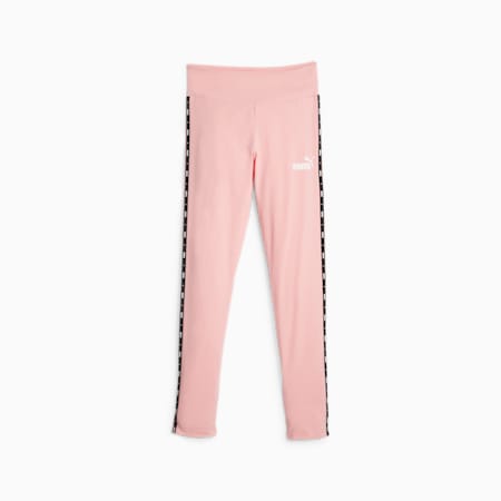 ESS TAPE Youth Leggings, Peach Smoothie, small-THA