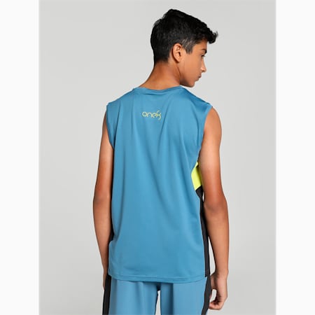 PUMA x one8 Active SL Youth Regular Fit Tank Top, Deep Dive, small-IND