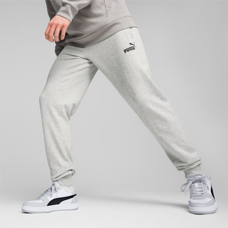 Grey puma sweatpants top