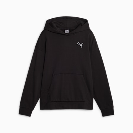 Better Essentials hoodie voor dames, PUMA Black, small