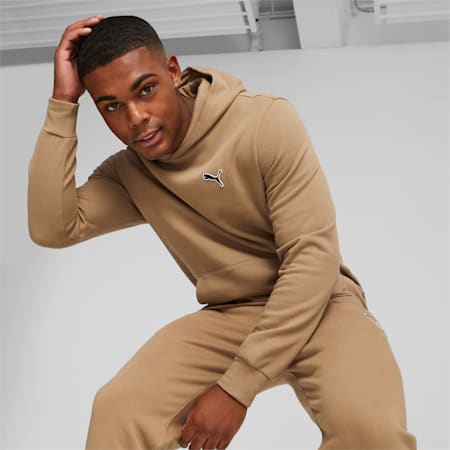 Better Essentials Men's Hoodie, Toasted, small-AUS