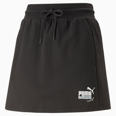 Summer Splash 5" Sweat Skirt Women, PUMA Black, small-THA