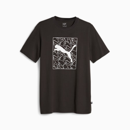 GRAPHICS Men's Tee, PUMA Black, small-AUS