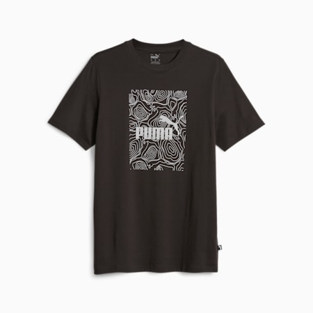 GRAPHICS Men's Tee, PUMA Black, small-AUS