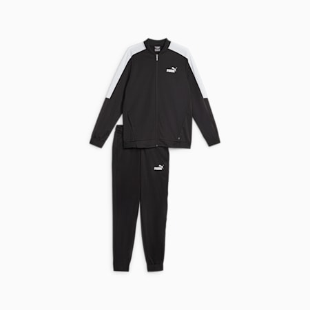 Men's Baseball Tricot Suit, PUMA Black, small