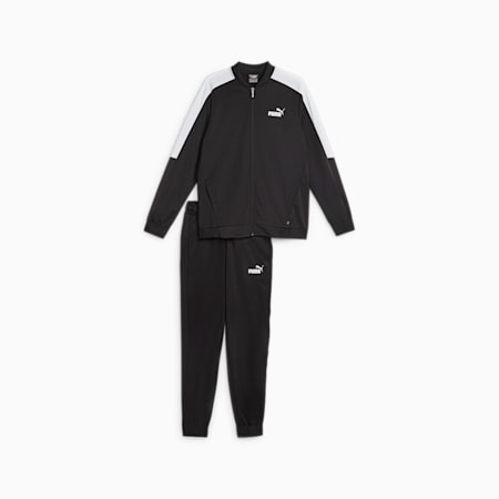 Survêtement tricoté style baseball Homme, PUMA Black, small