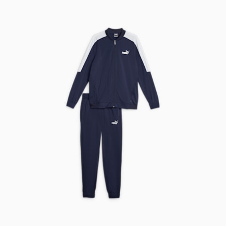 Men's Baseball Tricot Suit, PUMA Navy, small