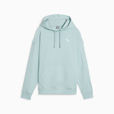 HER Women's Hoodie, Turquoise Surf, small