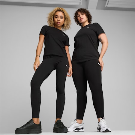 HER Women's High-Waisted Leggings, PUMA Black, small-PHL