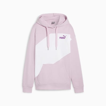 PUMA POWER hoodie voor dames, Grape Mist, small
