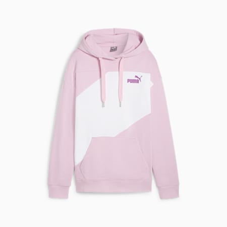 Sudadera con capucha PUMA POWER para mujer, Grape Mist, small