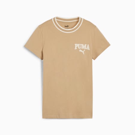 PUMA SQUAD Women's Tee, Prairie Tan, small