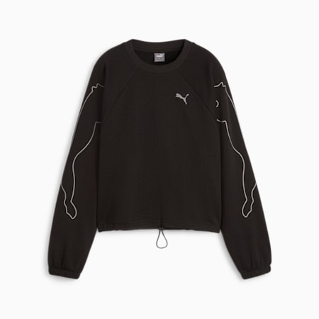 PUMA MOTION sweatshirt voor dames, PUMA Black, small