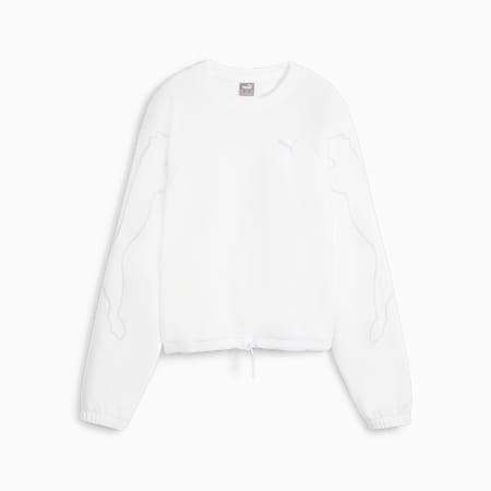 PUMA MOTION sweatshirt voor dames, PUMA White, small