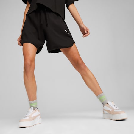 HER Women's Shorts, PUMA Black, small-IDN