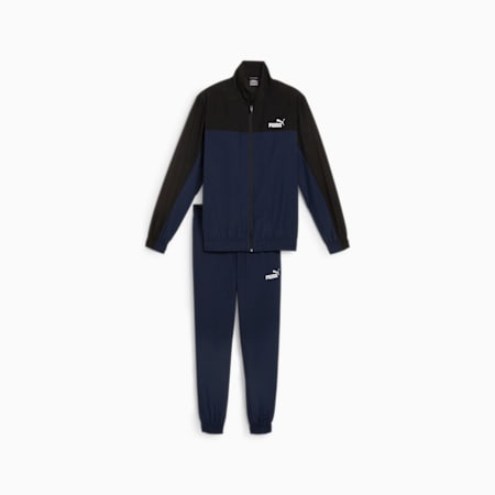 Chándal Completa Hombre PUMA 675972 01 Tracksuit Blanco Negro Original Zip  Sport