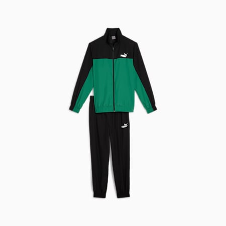 Men's Woven Tracksuit, Archive Green, small