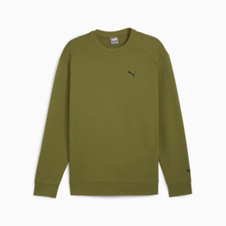 RAD/CAL sweatshirt voor heren, Olive Green, small