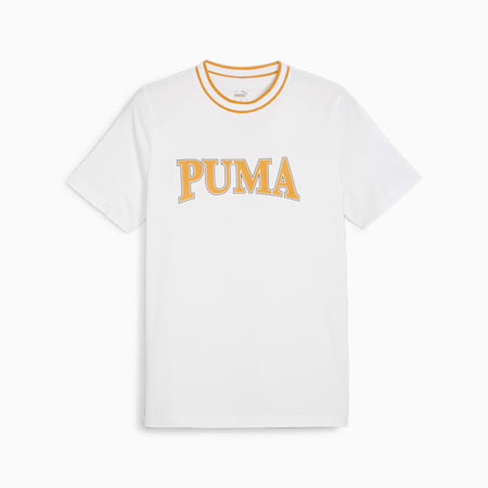 PUMA SQUAD Men's Graphic Tee, PUMA White, small-AUS