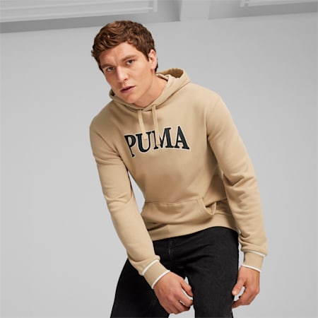 PUMA SQUAD Men's Hoodie, Prairie Tan, small-AUS