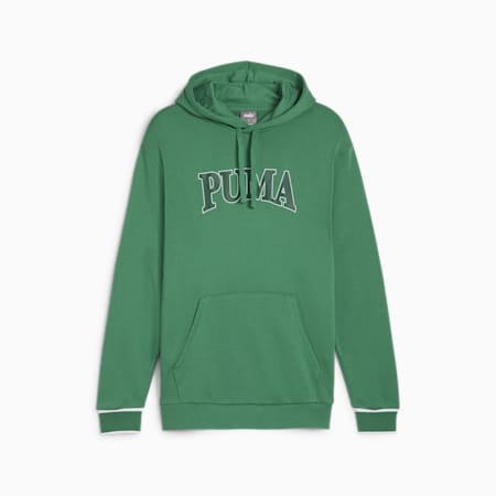PUMA SQUAD Men's Hoodie, Archive Green, small