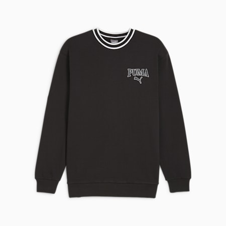 PUMA SQUAD Men's Sweatshirt, PUMA Black, small-AUS