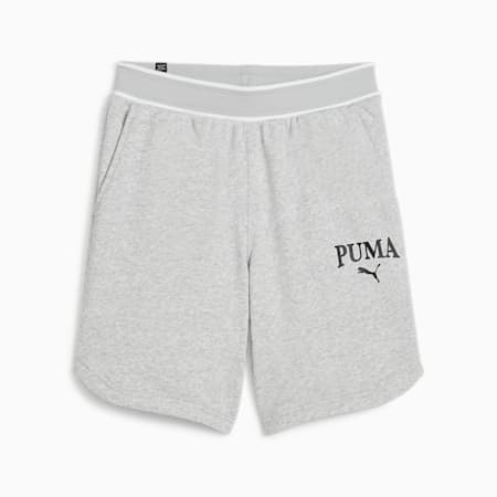 PUMA SQUAD Men's Shorts, Light Gray Heather, small-AUS