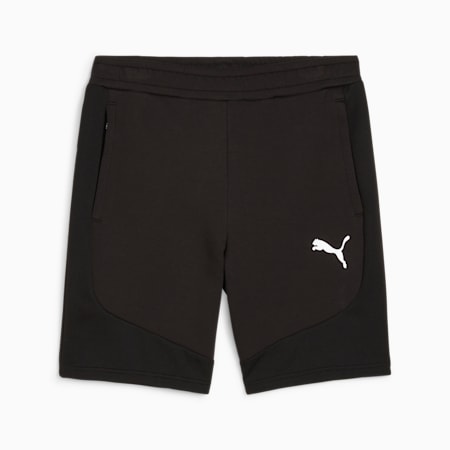 EVOSTRIPE Men's Shorts, PUMA Black, small-AUS