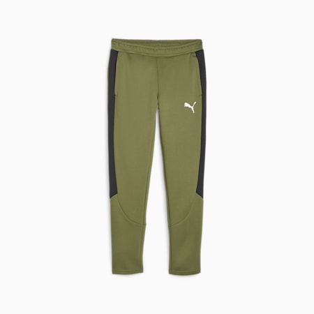 EVOSTRIPE Men's Sweatpants, Olive Green, small-AUS