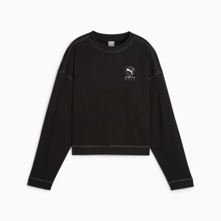 BETTER SPORTSWEAR Women s Sweatshirt PUMA Black PUMA Shop All Puma PUMA