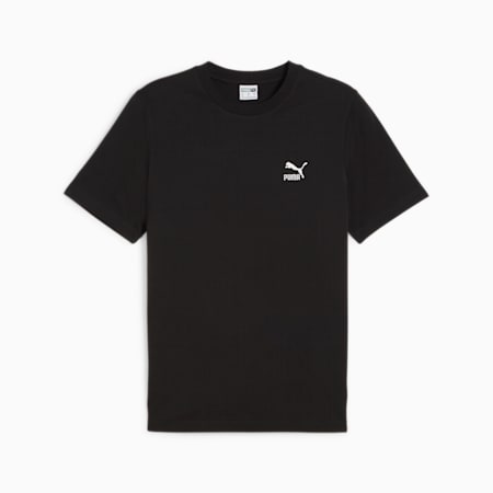 CLASSICS Small Logo Men's Tee, PUMA Black, small-AUS