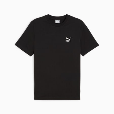 CLASSICS T-Shirt mit kleinem Logo, PUMA Black, small