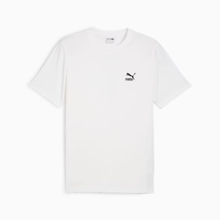 CLASSICS Small Logo Men's Tee, PUMA White, small-AUS