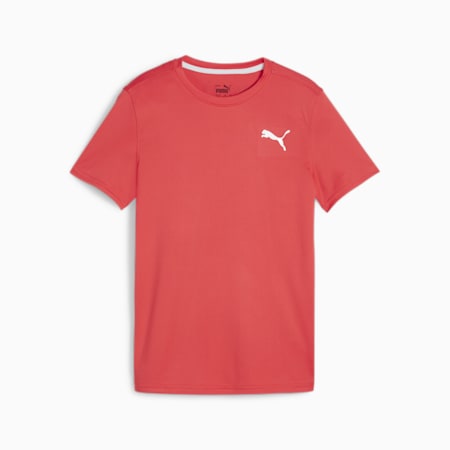 PUMA FIT Youth Tee, Active Red, small-SEA