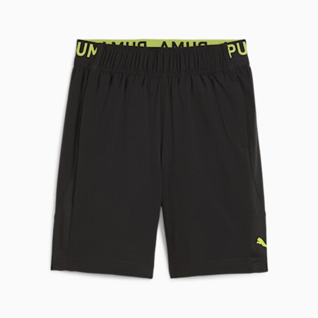 RUNTRAIN Youth Shorts, PUMA Black, small-AUS