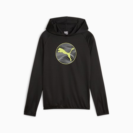 ACTIVE SPORTS Youth Hoodie, PUMA Black, small