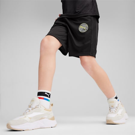 Shorts ACTIVE SPORTS per ragazzi, PUMA Black, small