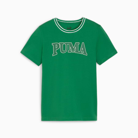 PUMA SQUAD Youth Tee, Archive Green, small-SEA
