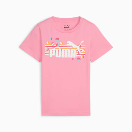 ESS+ SUMMER CAMP Tee - Kids 4-8 years, Fast Pink, small-AUS