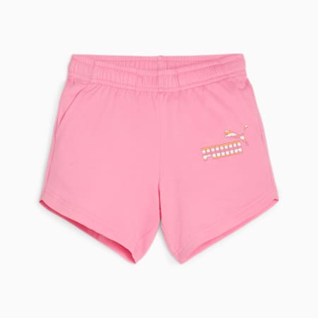 ESS+ SUMMER CAMP Little Kids' Shorts, Fast Pink, small