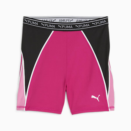 PUMA STRONG Short Tights - Youth 8-16 years, Garnet Rose, small-AUS