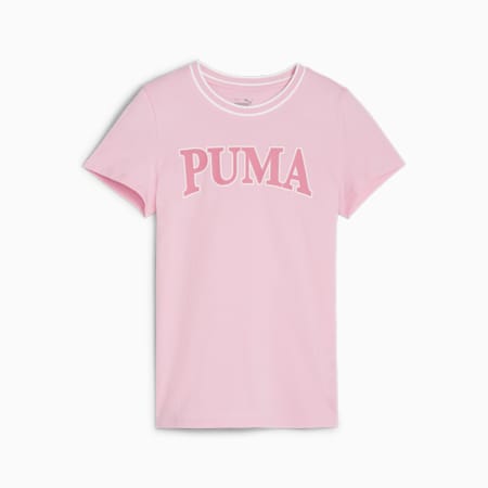 PUMA SQUAD Youth Tee, Pink Lilac, small-SEA