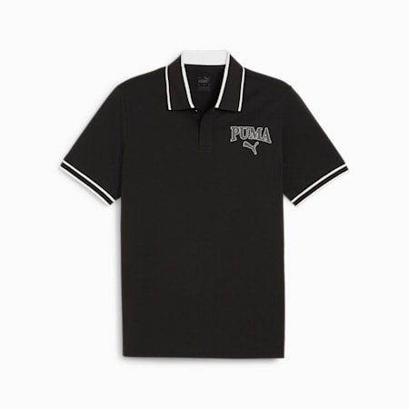 PUMA SQUAD Men's Polo, PUMA Black, small-PHL