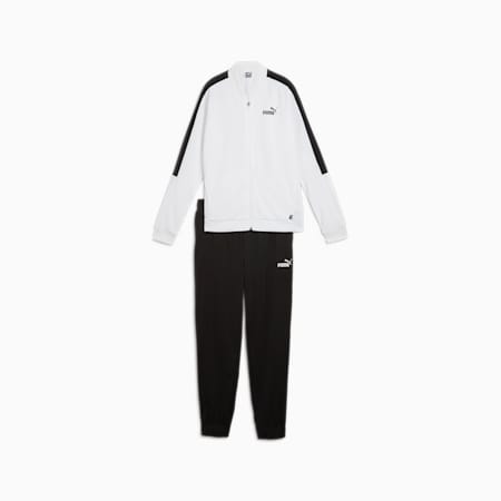 Black and white puma tracksuit womens on sale