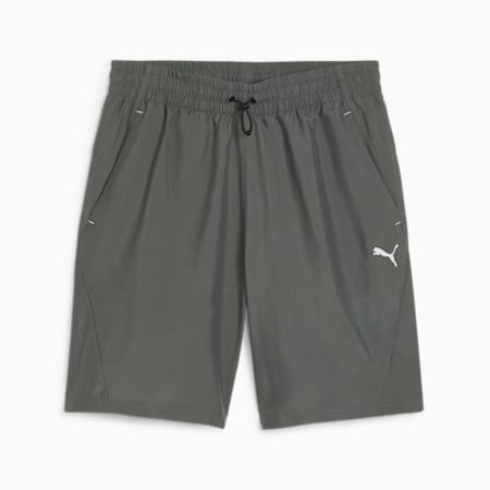 RAD/CAL Men's Woven Shorts, Mineral Gray, small-SEA