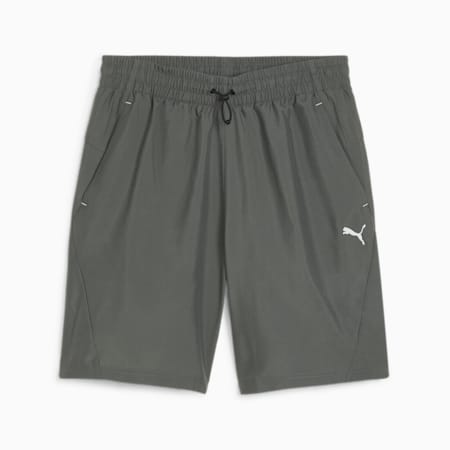 Shorts in tessuto RAD/CAL da uomo, Mineral Gray, small