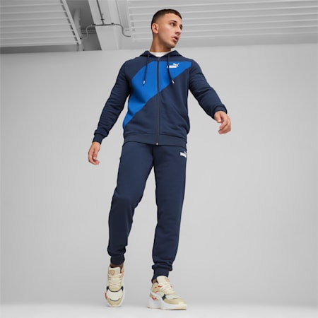 PUMA POWER Men's Tracksuit, Club Navy, small